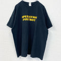 古着 used　GILDAN ギルダン　半袖プリントTシャツ　OPERATION　FOXTROT　黒　ブラック　XLサイズ