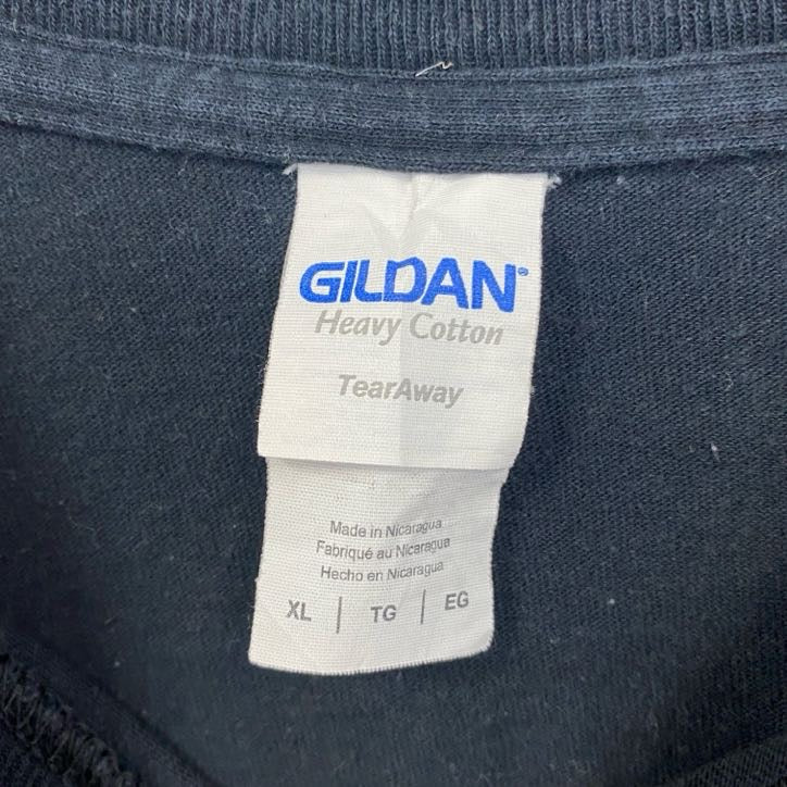 古着 used　GILDAN ギルダン　半袖プリントTシャツ　OPERATION　FOXTROT　黒　ブラック　XLサイズ