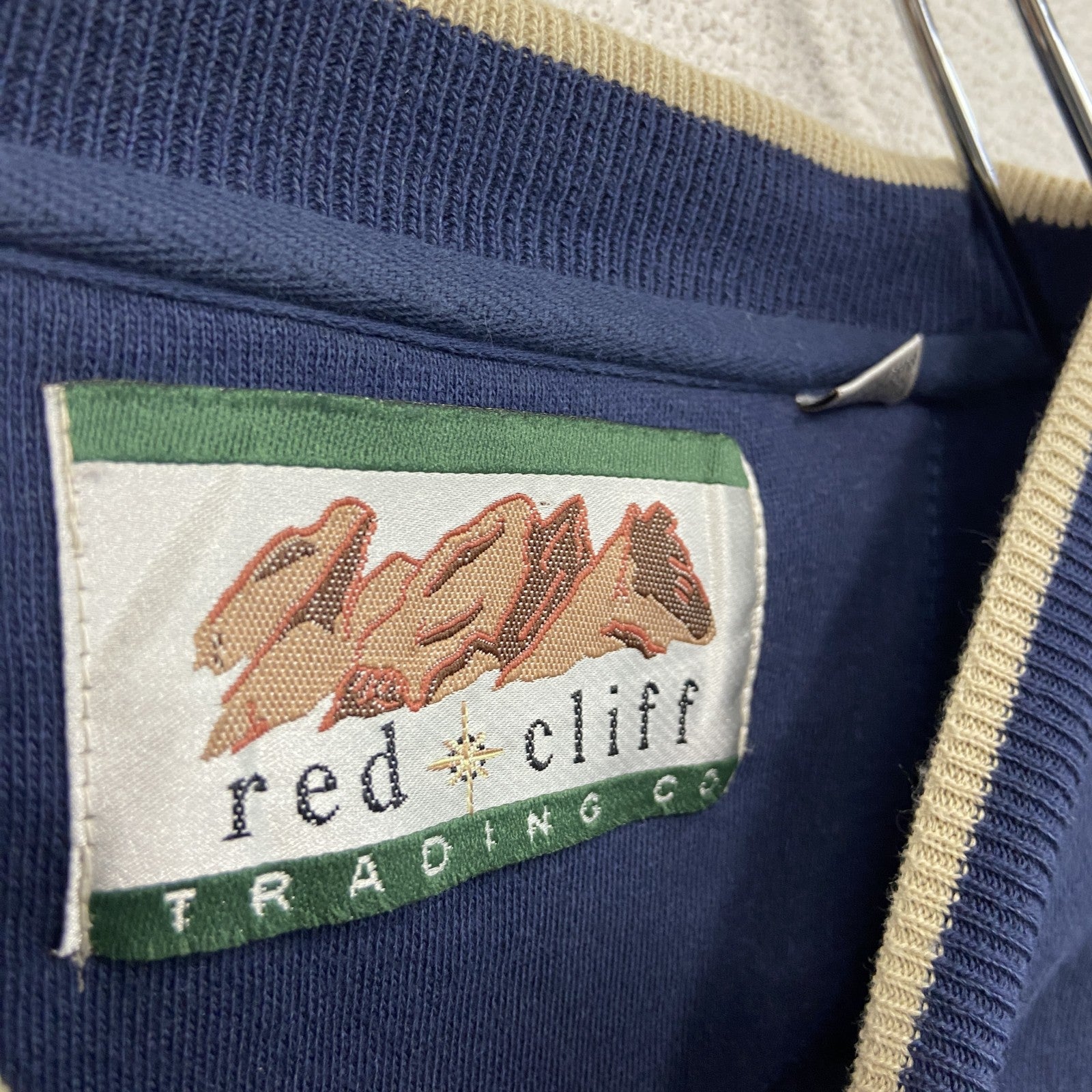 red cliff　スウェット/トレーナー　刺　紺　ネイビー　Mサイズ
