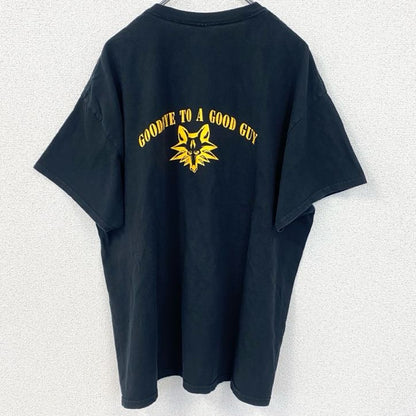 古着 used　GILDAN ギルダン　半袖プリントTシャツ　OPERATION　FOXTROT　黒　ブラック　XLサイズ