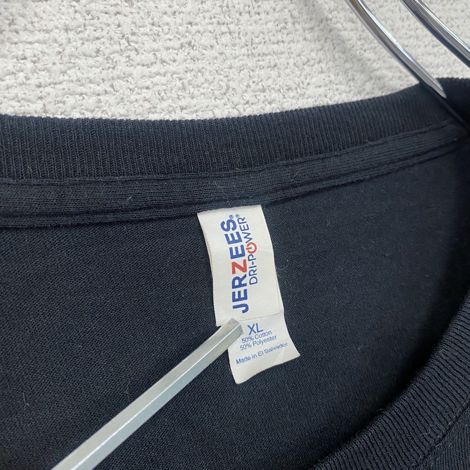 JERZEES　ジャージーズ　SUBWAY　サブウェイ　半袖プリントTシャツ　黒　ブラック　XLサイズ