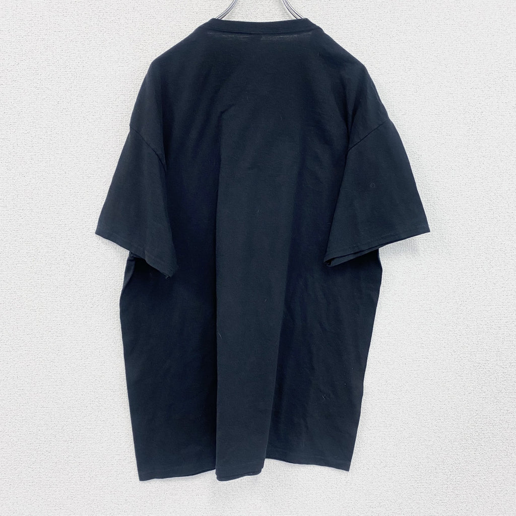 JERZEES　ジャージーズ　SUBWAY　サブウェイ　半袖プリントTシャツ　黒　ブラック　XLサイズ