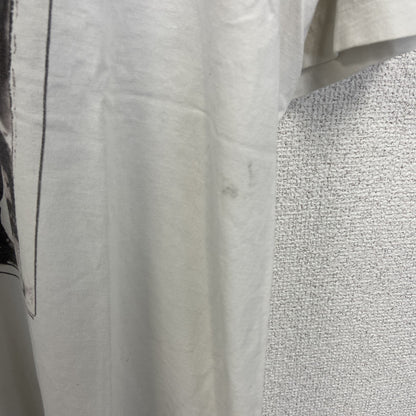 古着 used　BG　半袖ライブTシャツ　ブライアン アダムス　on a day like today　90s　白　XLサイズ