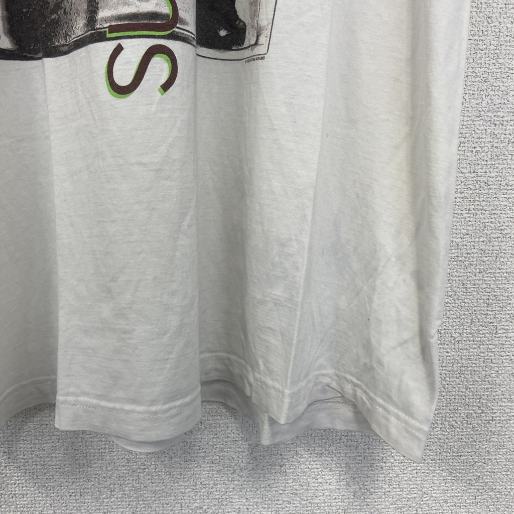 古着 used　BG　半袖ライブTシャツ　ブライアン アダムス　on a day like today　90s　白　XLサイズ