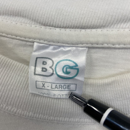 古着 used　BG　半袖ライブTシャツ　ブライアン アダムス　on a day like today　90s　白　XLサイズ