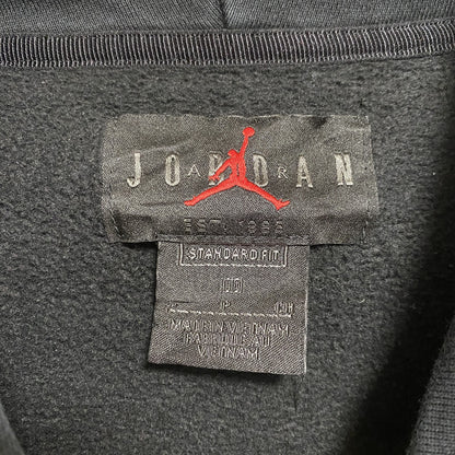 NIKE AIR JORDAN　ナイキエアジョーダン　スウェットパーカー/フーディ　バックプリント　スポーツ　黒　Sサイズ