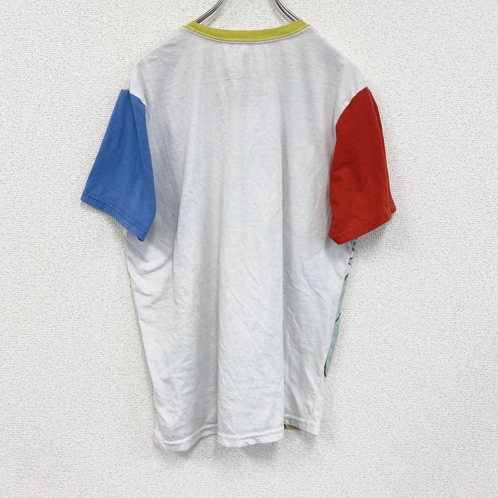 Mickey&Co.　ミッキーマウス　ミニーマウス　ドナルドダック　半袖プリントTシャツ　マルチカラー　Mサイズ