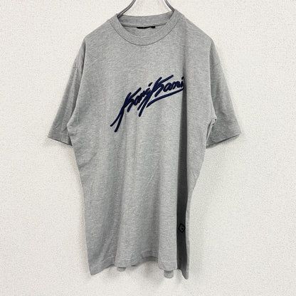 半袖Tシャツ　刺繡デザイン　灰色　グレー　Mサイズ