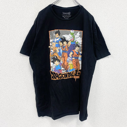DRAGONBALL超SUPER　ドラゴンボール　半袖プリントTシャツ　黒　ブラック　2XLサイズ