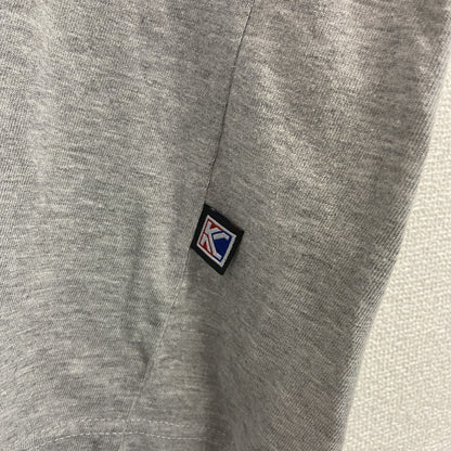 半袖Tシャツ　刺繡デザイン　灰色　グレー　Mサイズ