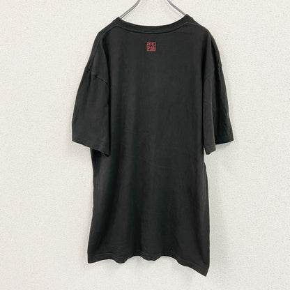 Print star　プリントスター　銚子丸　半袖企業プリントTシャツ　お寿司屋　黒　ブラック　XXLサイズ