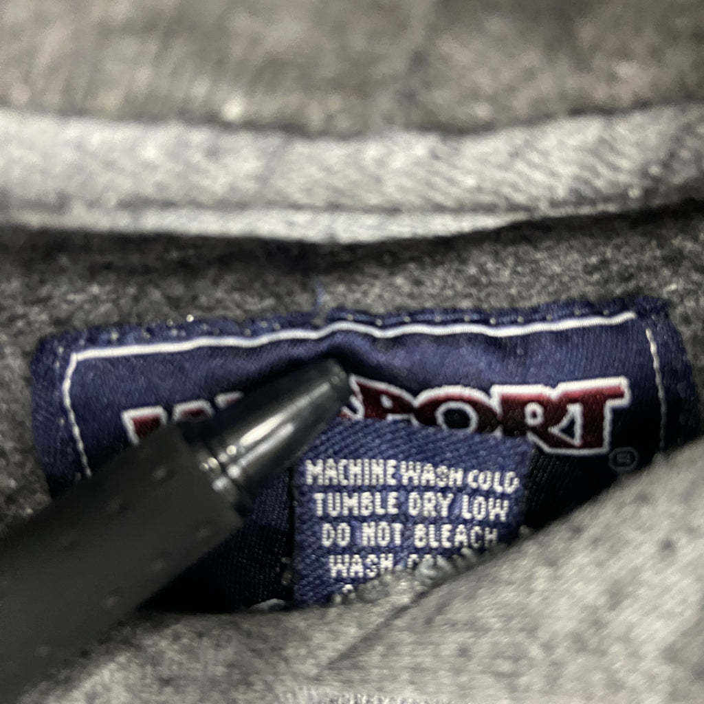 JANSPORT　スウェットパーカー/フーディー　グレー　灰色　XXLサイズ