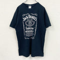GILDAN　ギルダン　半袖プリントTシャツ　ジャックダニエル　テネシー・ウイスキー　黒　ブラック　Mサイズ