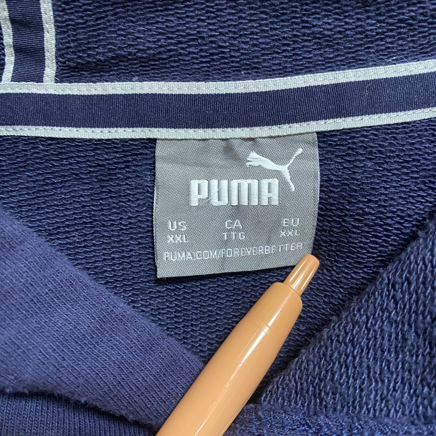 古着 used　PUMA　長袖プリントパーカー　スウェットフーディ　RedBull RACING　ビッグシルエット　2XLサイズ