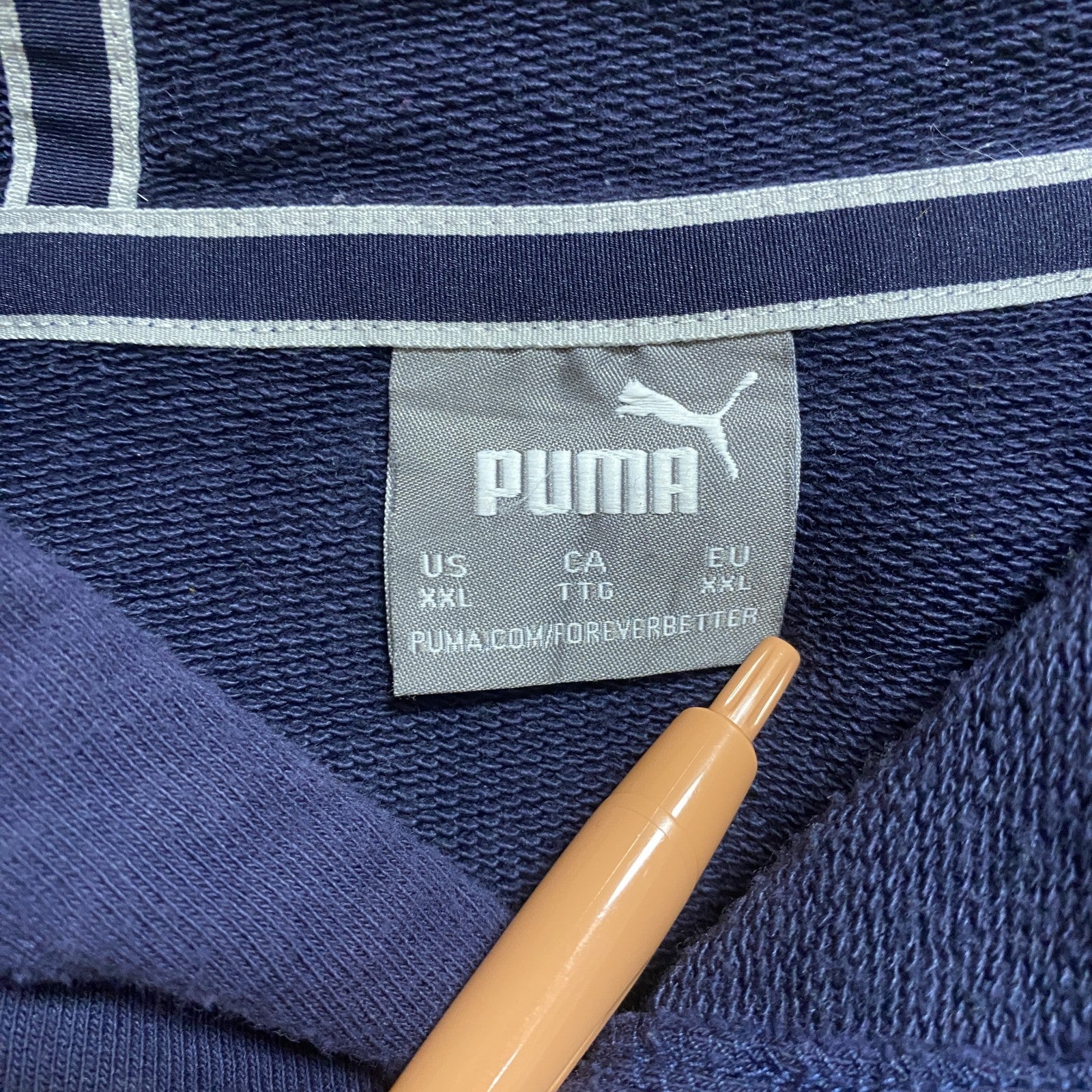 古着 used　PUMA　長袖プリントパーカー　スウェットフーディ　RedBull RACING　ビッグシルエット　2XLサイズ