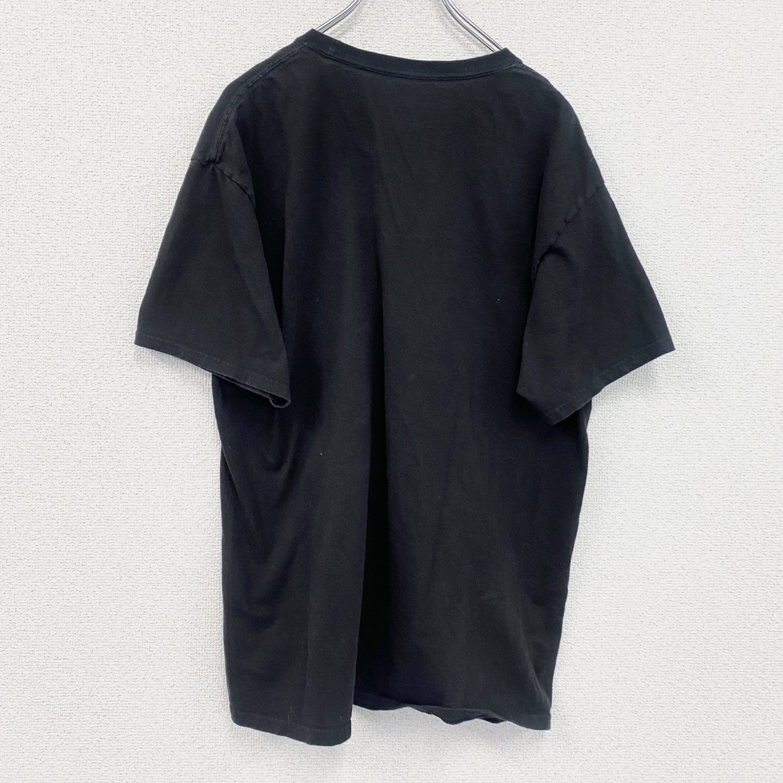 Hanes　ヘインズ　ROLLING PAPERS　半袖プリントTシャツ　黒　ブラック　Lサイズ