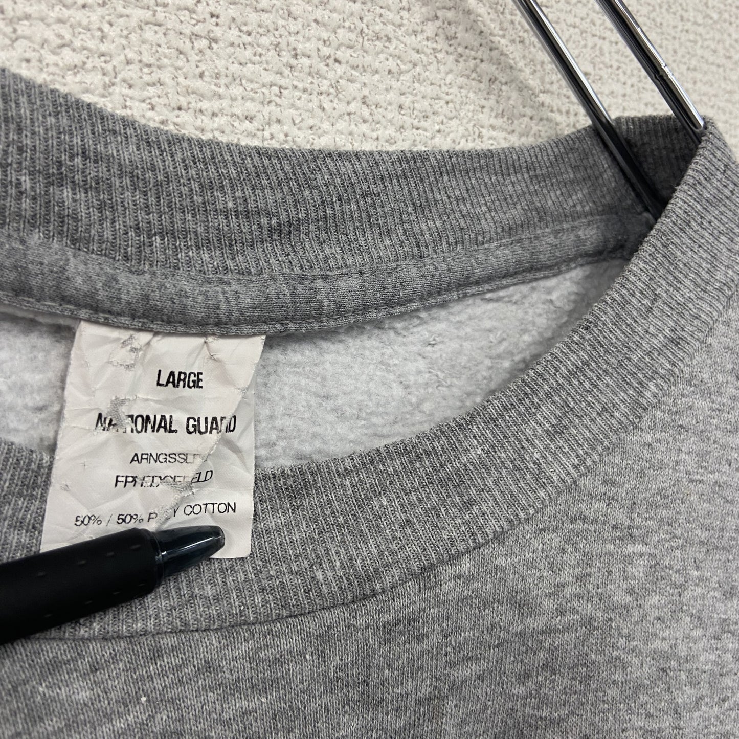 NATIONAL GUARO　スウェット/トレーナー　グレー　灰色　Lサイズ