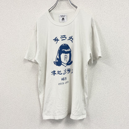 TACOMA FUJI RECORDS　タコマフジレコード　半袖プリントTシャツ　白　ホワイト　Mサイズ