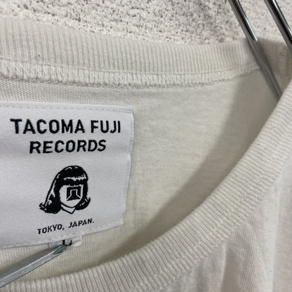 TACOMA FUJI RECORDS　タコマフジレコード　半袖プリントTシャツ　白　ホワイト　Mサイズ