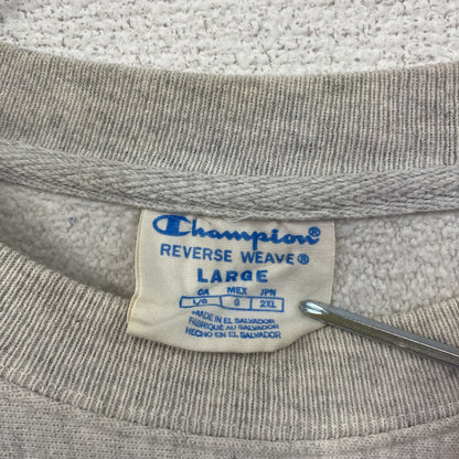 Champion　チャンピオン　リバースウィーブ　スウェット/トレーナー　カプセルプリント　霜降りグレー　Lサイズ