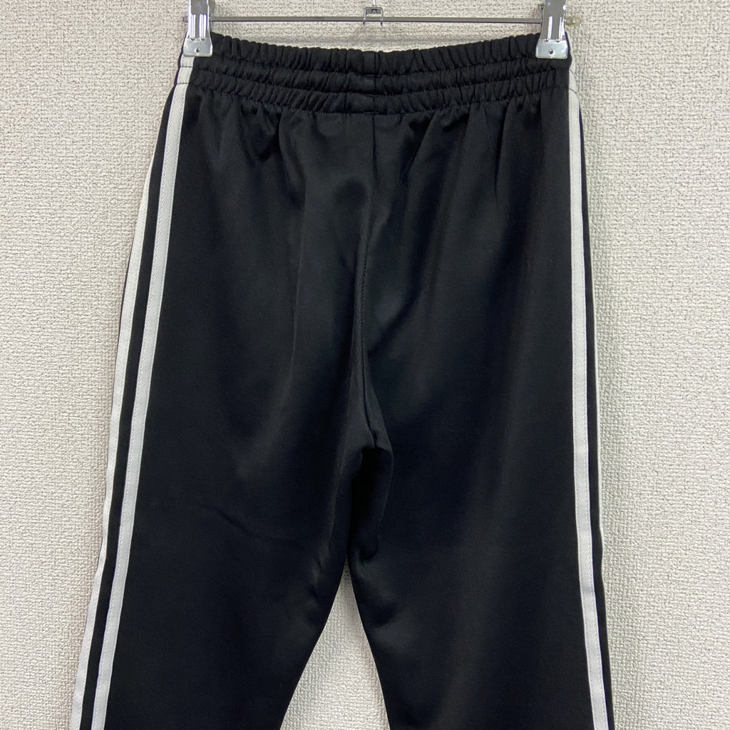 adidas　アディダス　トラックパンツ　ジャージパンツ　黒　ブラック　Sサイズ
