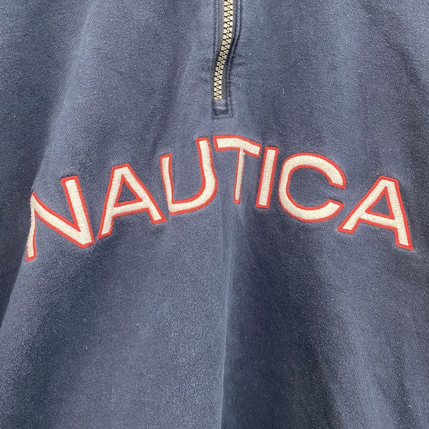 nautica　ノーティカ　ハーフジップスウェット/トレーナー　紺　ネイビー　Ｍサイズ