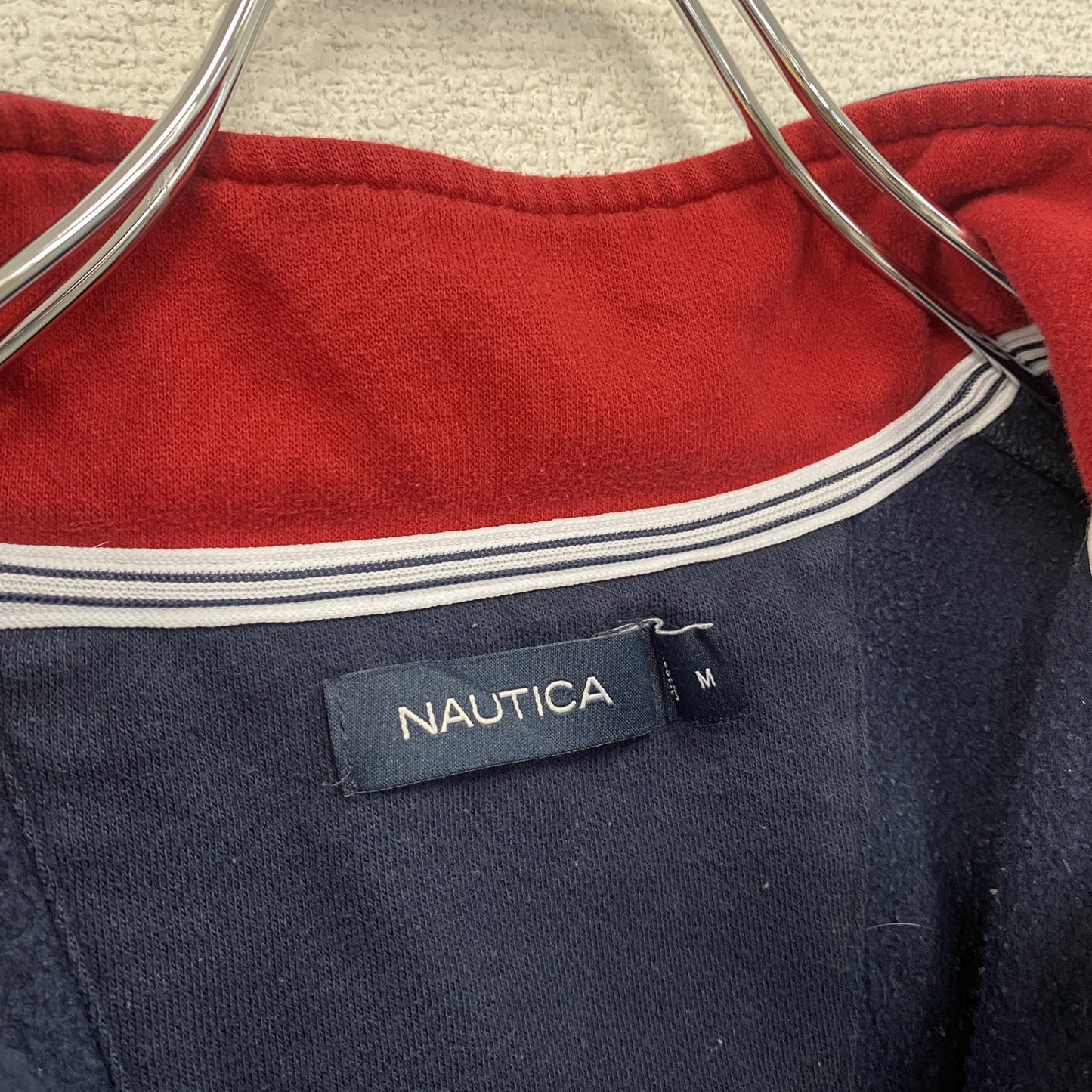 nautica　ノーティカ　ハーフジップスウェット/トレーナー　紺　ネイビー　Ｍサイズ