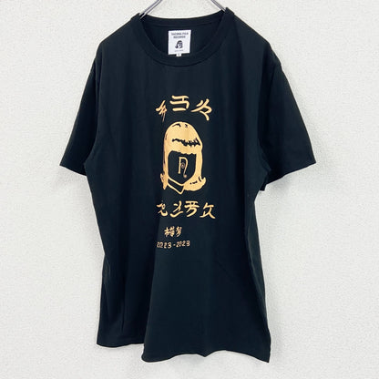 TACOMA FUJI RECORDS　半袖プリントTシャツ　黒　ブラック　Lサイズ