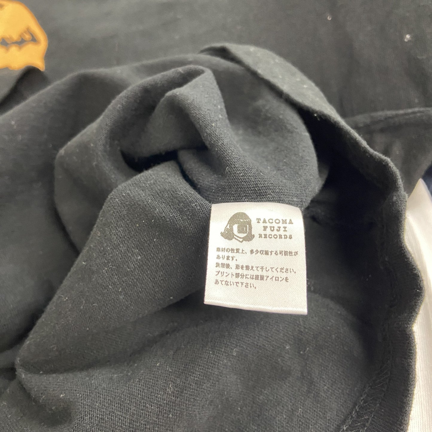 TACOMA FUJI RECORDS　半袖プリントTシャツ　黒　ブラック　Lサイズ