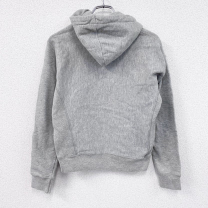 Champion　チャンピオン　リバースウィーブ　スウェットパーカー/フーディー　刺繡ロゴ　霜降りグレー　XSサイズ