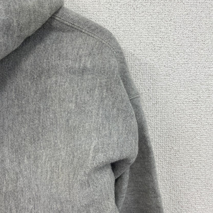 Champion　チャンピオン　リバースウィーブ　スウェットパーカー/フーディー　刺繡ロゴ　霜降りグレー　XSサイズ