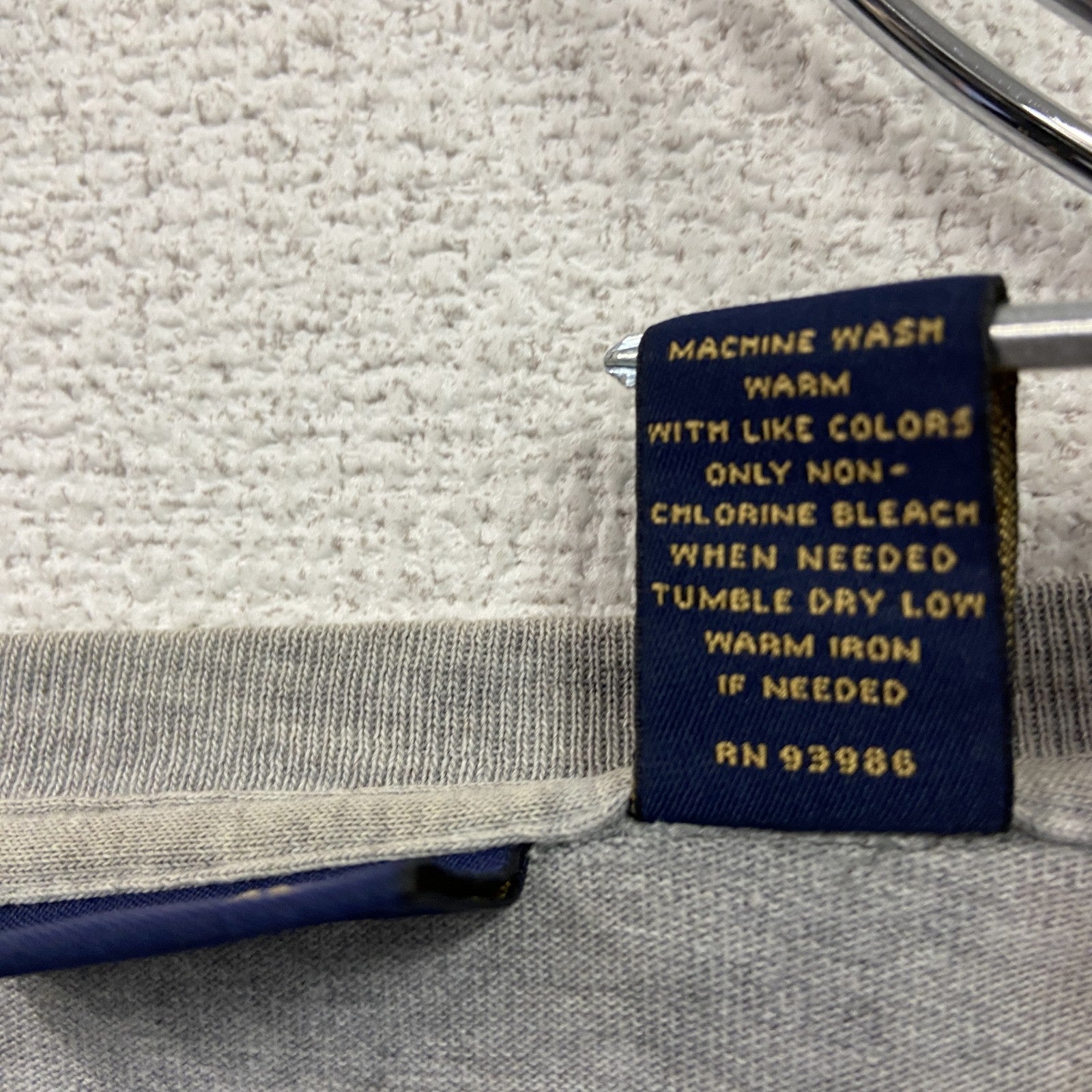 Brooks Brothers 346　ブルックスブラザーズ　半袖プリントTシャツ　グレー　Mサイズ