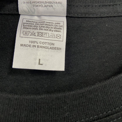 Print star　プリントスター　半袖企業プリントTシャツ　BOSS　コーヒー　黒　ブラック　Lサイズ
