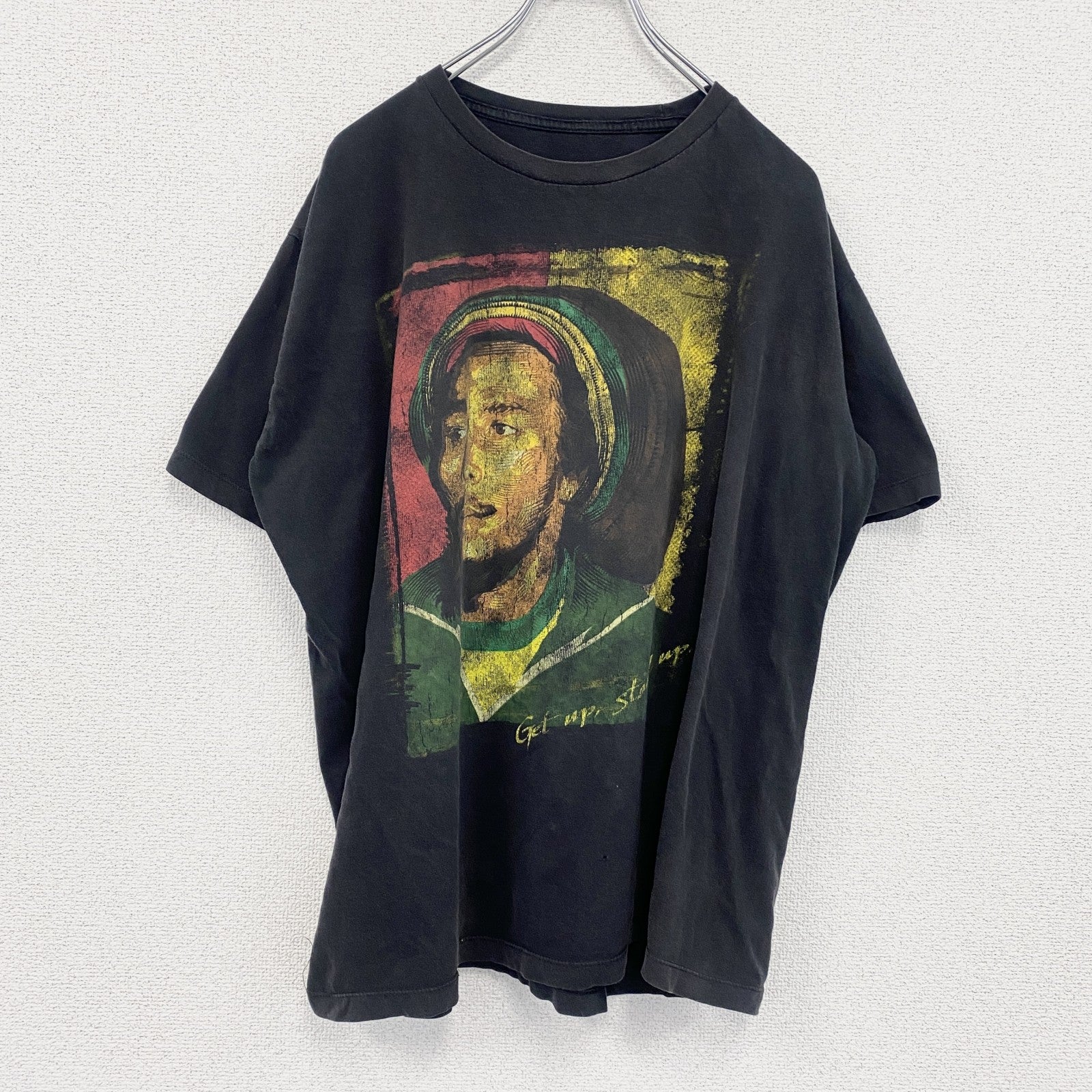BOB MARLEY　ボブマーリー　半袖プリントTシャツ　黒　ブラック　XLサイズ