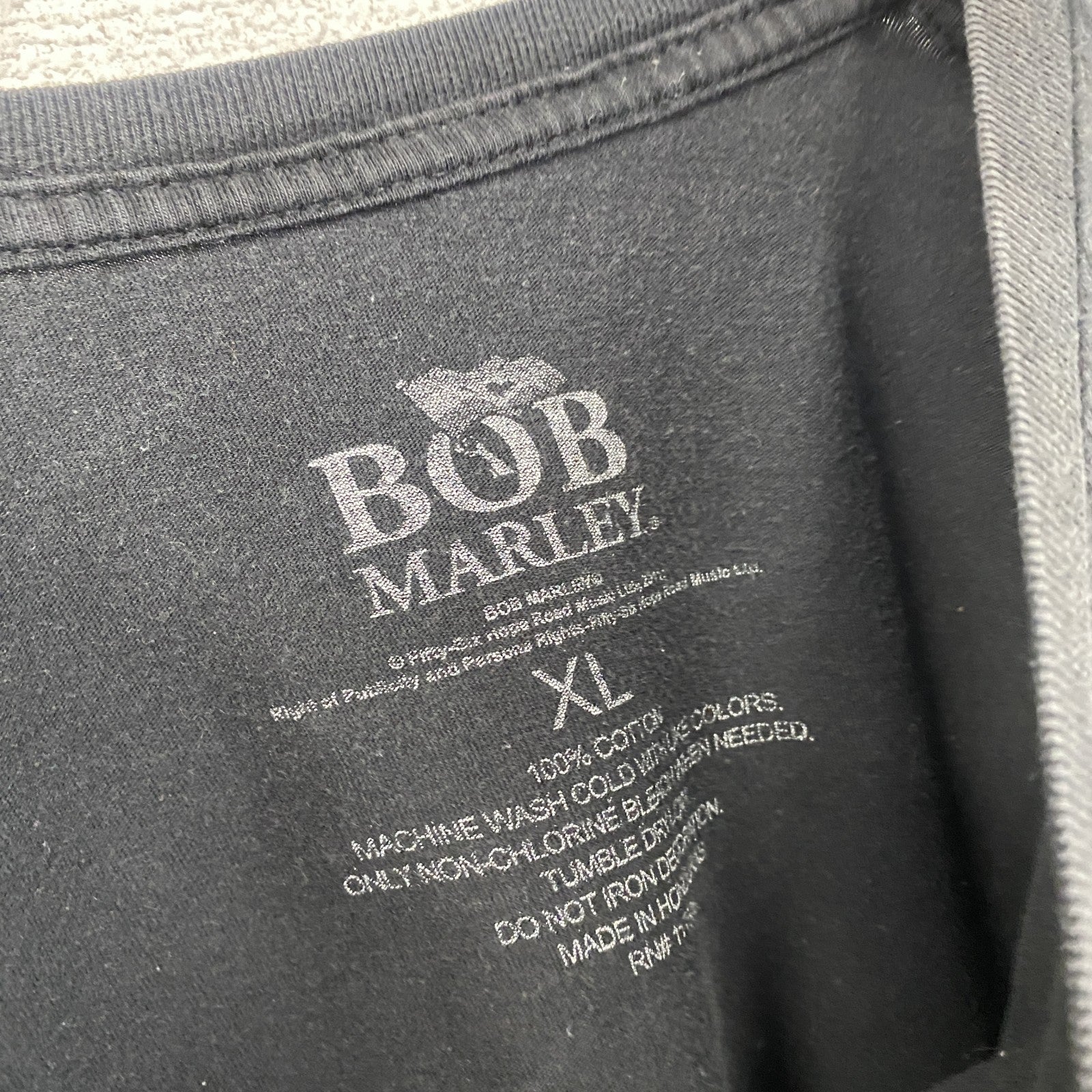 BOB MARLEY　ボブマーリー　半袖プリントTシャツ　黒　ブラック　XLサイズ