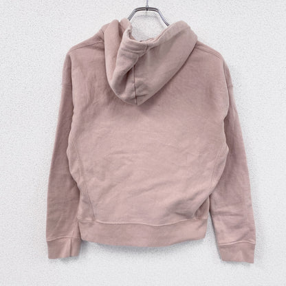 Champion　チャンピオン　リバースウィーブ　スウェットパーカー/フーディー　ヘビーウエイト　刺繍ロゴ　ピンク　Sサイズ