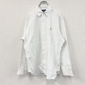 RALPH LAUREN 　ラルフローレン　Classic Fit　長袖ボタンダウンシャツ　白　ホワイト　16 1/2-35サイズ