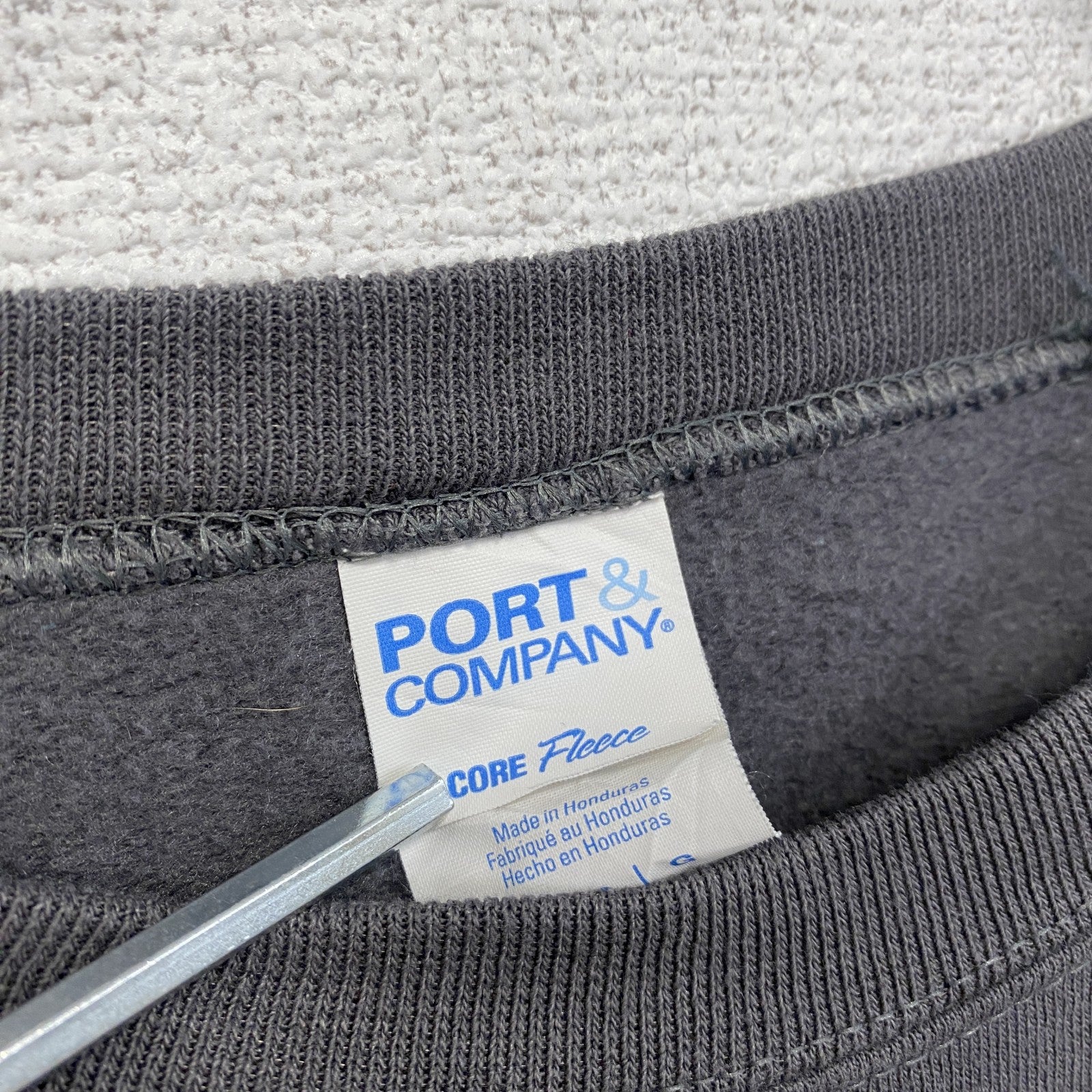 PORT&COMPANY　マクドナルド　スウェット/トレーナー　灰色　グレー　Lサイズ
