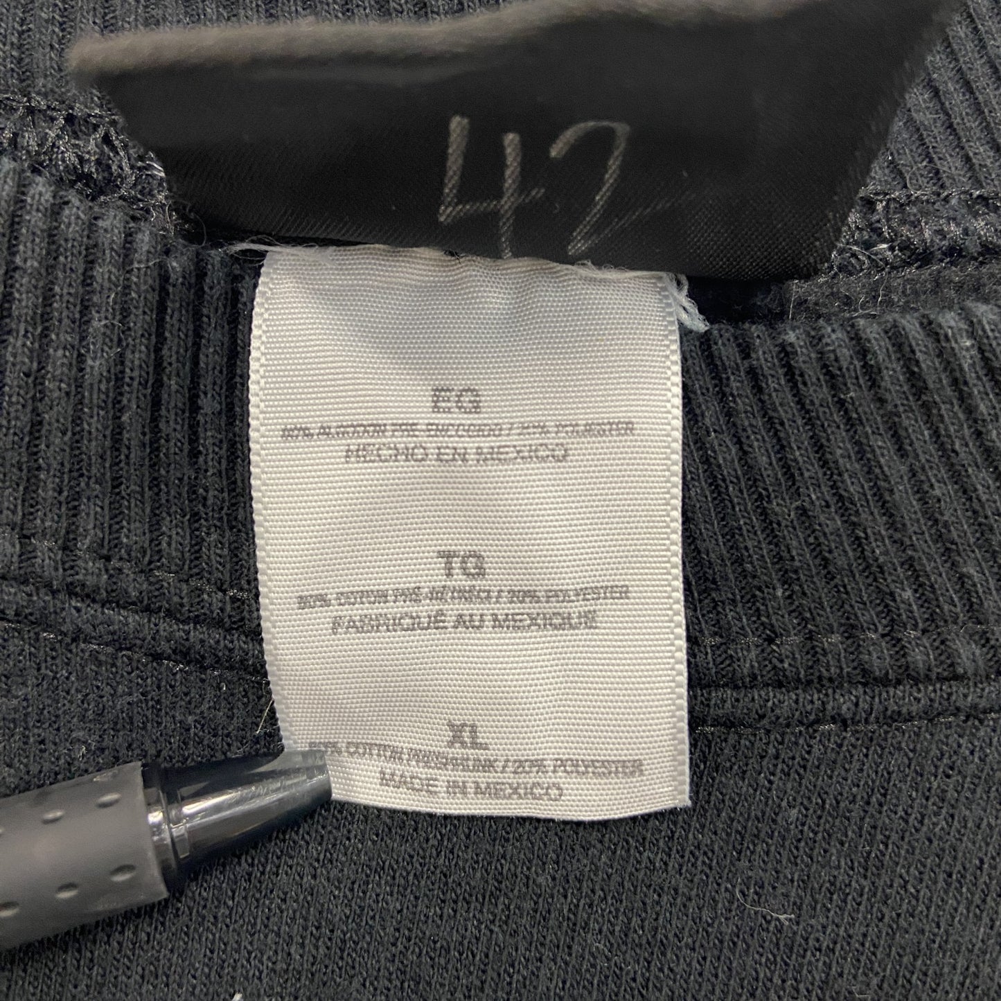 MGM MIRAGE　LASVEGAS　スウェット/トレーナー　黒　ブラック　黒　XLサイズ