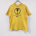 MALT'S BEER　モルツ　半袖プリントTシャツ　黄色　イエロー　Mサイズ