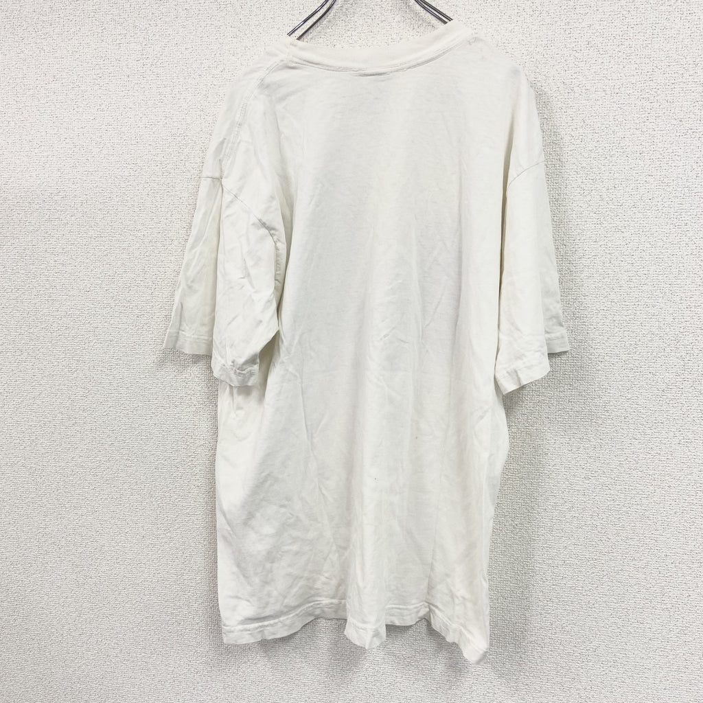 半袖アートプリントTシャツ　熱帯魚　白　ホワイト