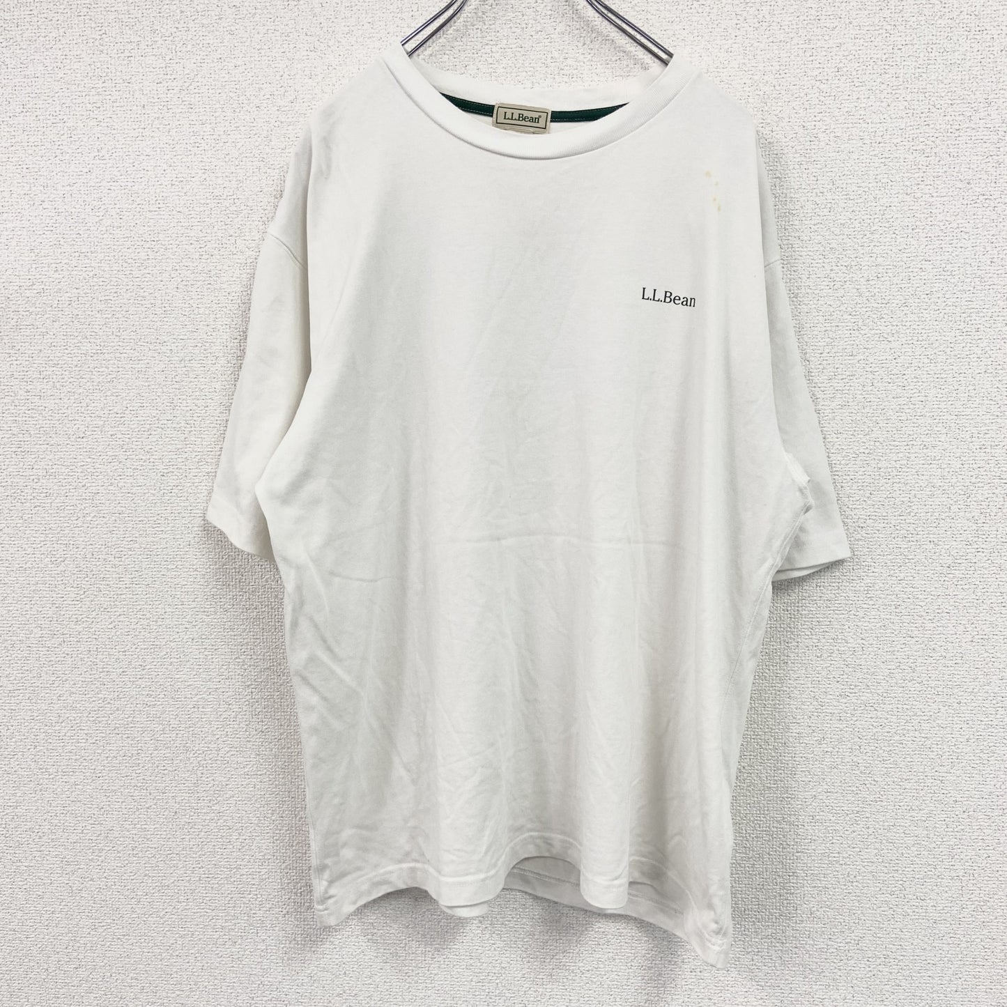 L.L.Bean　エルエルビーン　半袖プリントTシャツ　白　ホワイト　Mサイズ