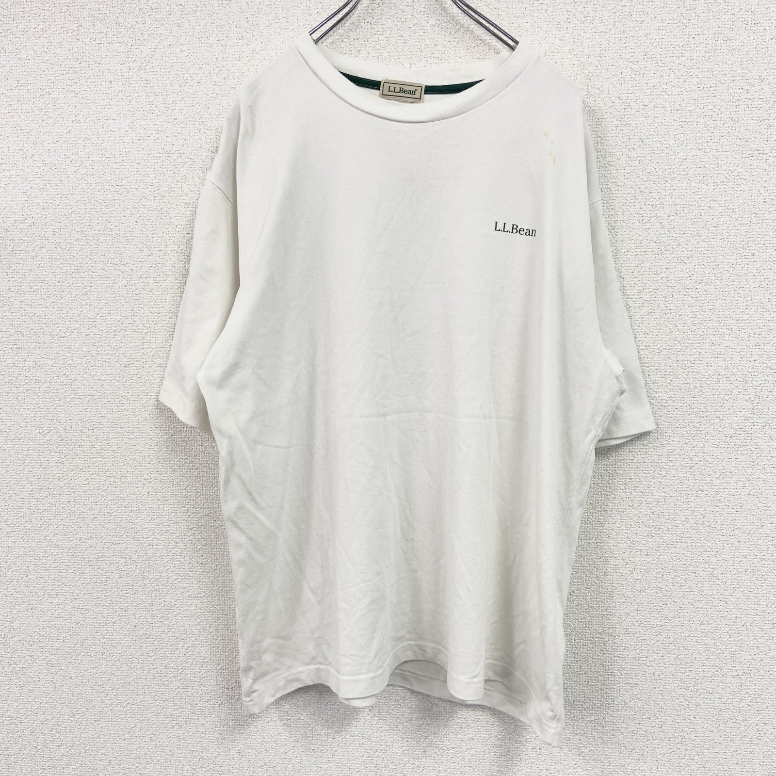 L.L.Bean　エルエルビーン　半袖プリントTシャツ　白　ホワイト　Mサイズ