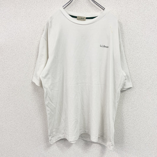 L.L.Bean　エルエルビーン　半袖プリントTシャツ　白　ホワイト　Mサイズ