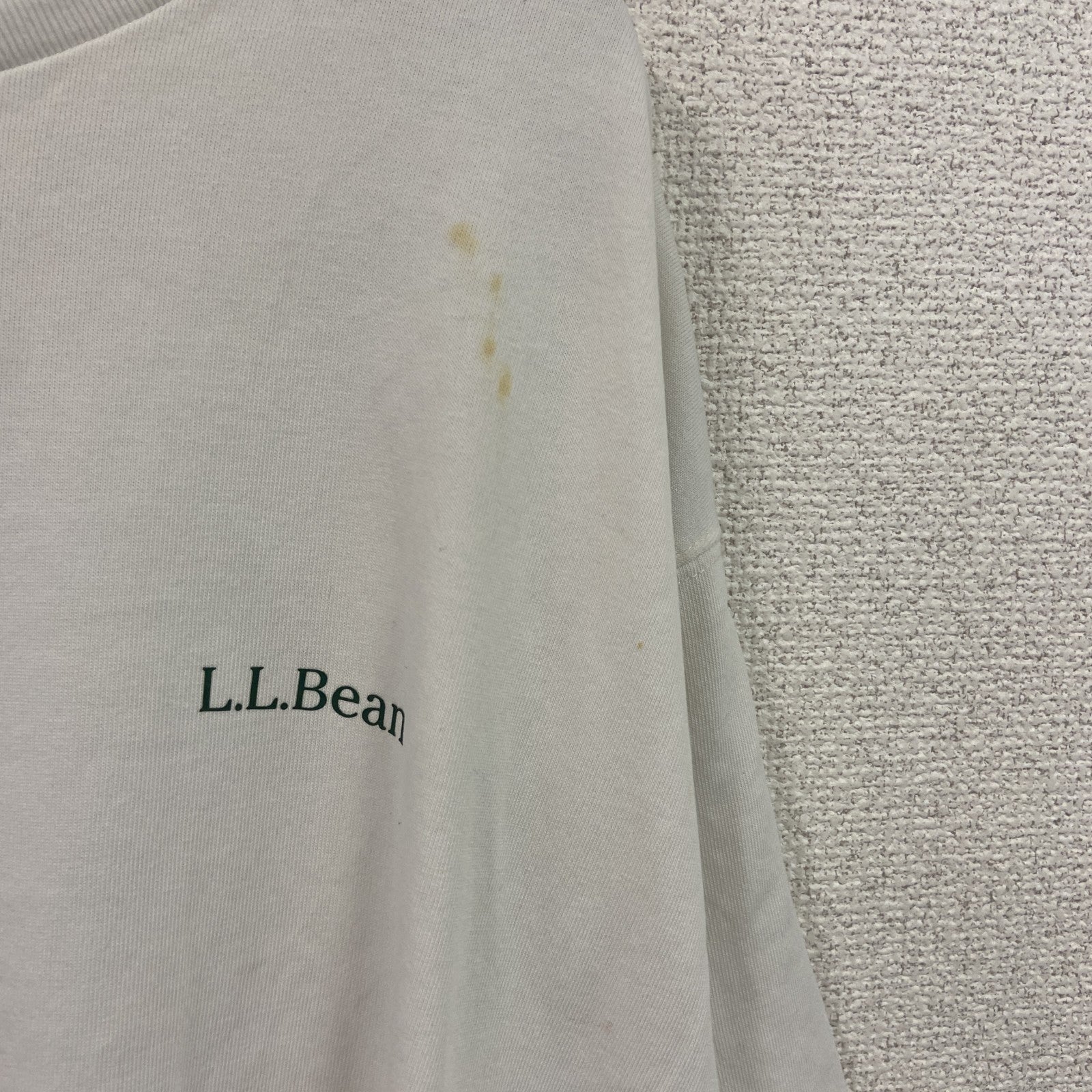 L.L.Bean　エルエルビーン　半袖プリントTシャツ　白　ホワイト　Mサイズ