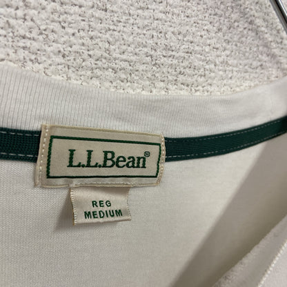 L.L.Bean　エルエルビーン　半袖プリントTシャツ　白　ホワイト　Mサイズ