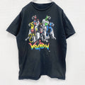 VOLTRON　百獣王ゴライオン　半袖プリントTシャツ　黒　ブラック