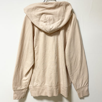 古着 used　Levi’s リーバイス　長袖ロゴプリントパーカー　スウェットフーディ　ピンク　カジュアル　Lサイズ