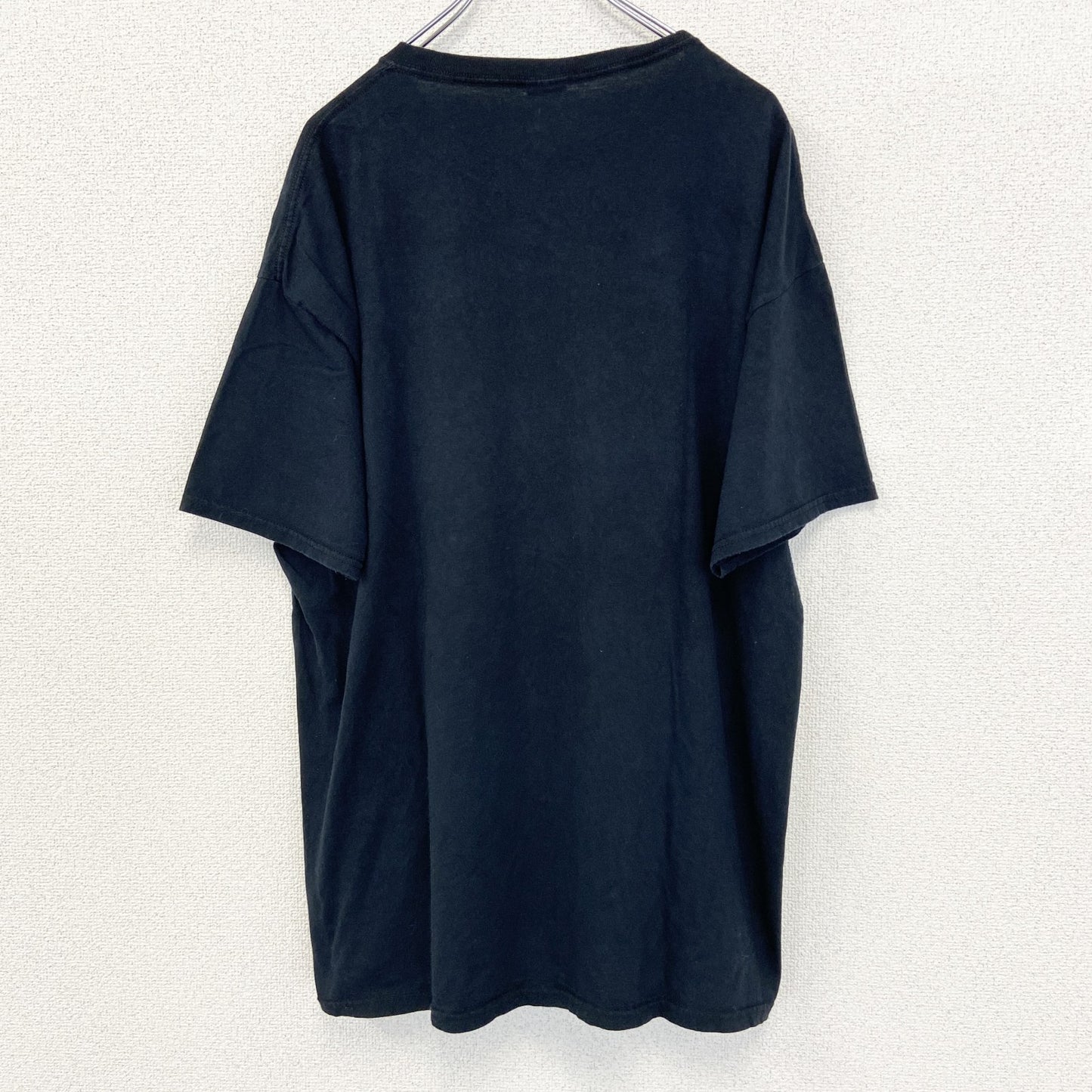 古着 used　FRUIT OF THE LOOM　半袖プリントTシャツ　ロットワイラー　カジュアル　クルーネック　黒　XLサイズ