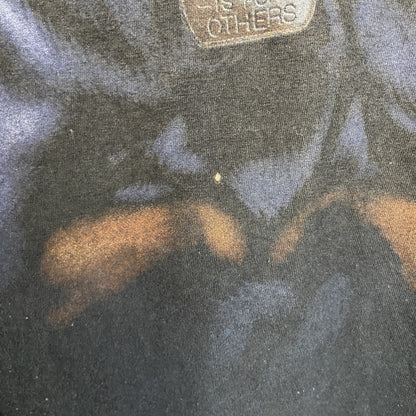 古着 used　FRUIT OF THE LOOM　半袖プリントTシャツ　ロットワイラー　カジュアル　クルーネック　黒　XLサイズ